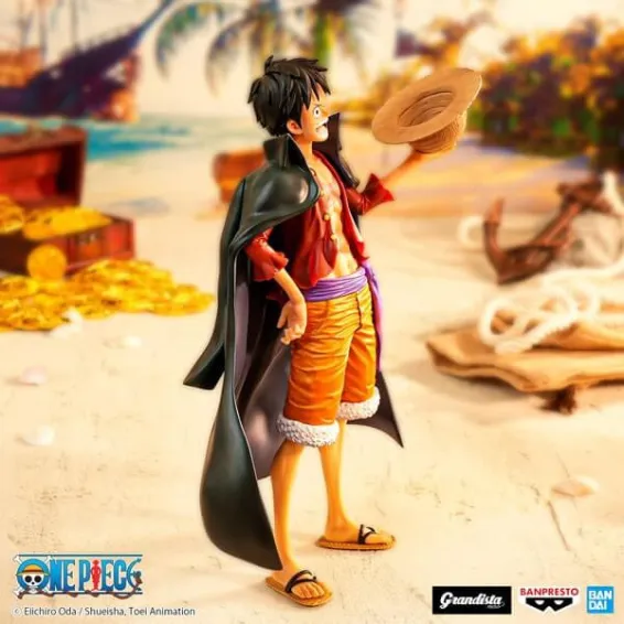 Figura Grandista Nero Monkey D Luffy Figura One Piece Banpresto