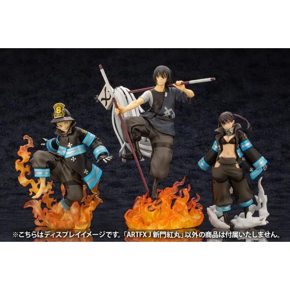 Fire Force - ARTFXJ 1/8 - Figurine Shinmon Benimaru PREPEDIDO Kotobukiya - 3