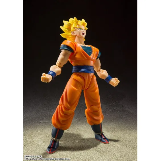 Dragon Ball Z - S.H. Figuarts Super Saiyan Full Power Son Goku Tamashii Nations articulated PVC figure 2