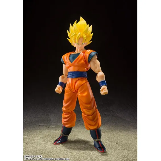 Figura de PVC articulada Tamashii Nations Dragon Ball Z - S.H. Figuarts Super Saiyan Full Power Son Goku