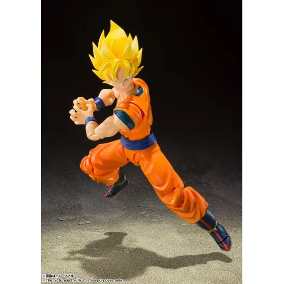 Dragon Ball Z - S.H. Figuarts Super Saiyan Full Power Son Goku Tamashii Nations articulated PVC figure 3