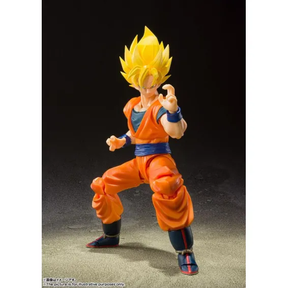 Dragon Ball Z - S.H. Figuarts Super Saiyan Full Power Son Goku Tamashii Nations articulated PVC figure 7
