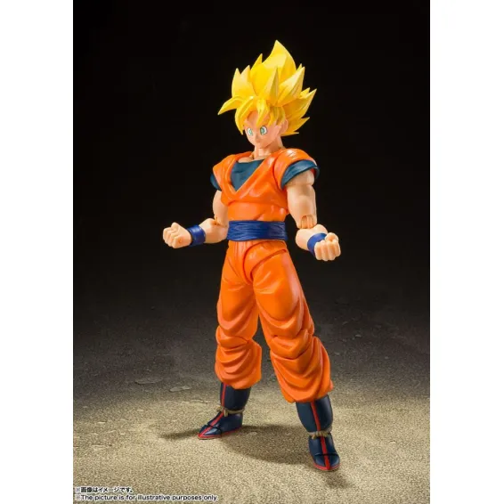 Dragon Ball Z - S.H. Figuarts Super Saiyan Full Power Son Goku Tamashii Nations articulated PVC figure 8