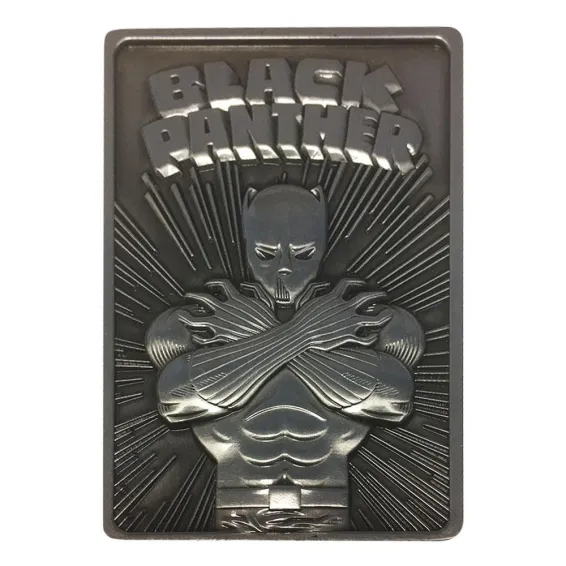 Marvel - Ingot Black Panther Limited Edition Fanatik decorative plate