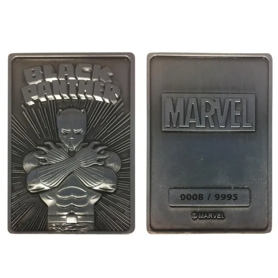 Marvel - Ingot Black Panther Limited Edition Fanatik decorative plate 4