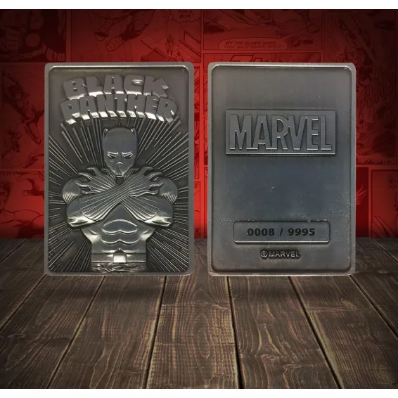 Marvel - Ingot Black Panther Limited Edition Fanatik decorative plate 5