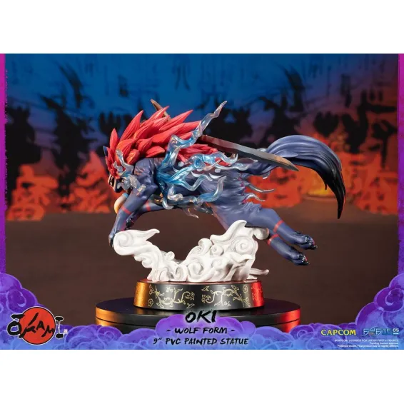 Figurine First 4 Figures Okami - Oki (Wolf Form) Standard Edition 7