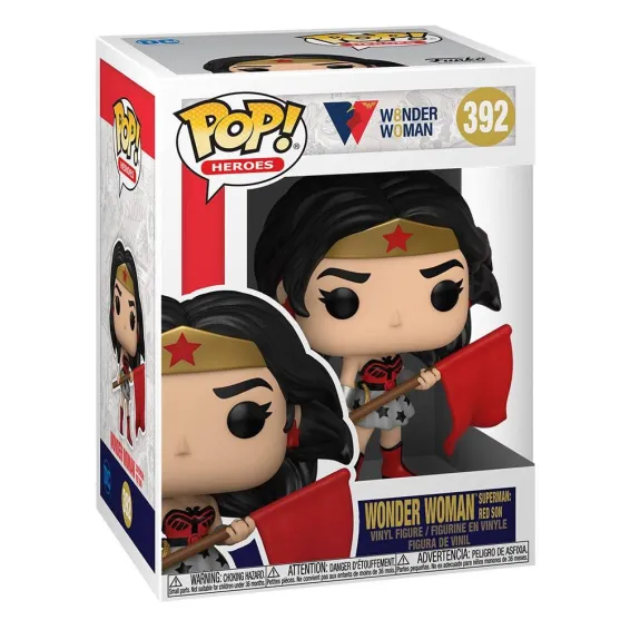 Figura Funko DC Comics Wonder Woman 80th - Wonder Woman (Superman: Red Son) POP! 2