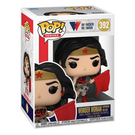 Figurine Funko DC Comics Wonder Woman 80th - Wonder Woman (Superman: Red Son) POP! 2