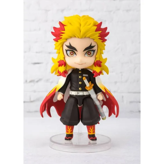 Kimetsu No Yaiba: Demon Slayer - Figuarts Mini - Figura Kyojuro Rengoku Tamashii Nations - 1