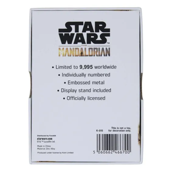 Star Wars The Mandalorian - Lingote Iconic Scene Collection Precious Cargo Limited Edition 4