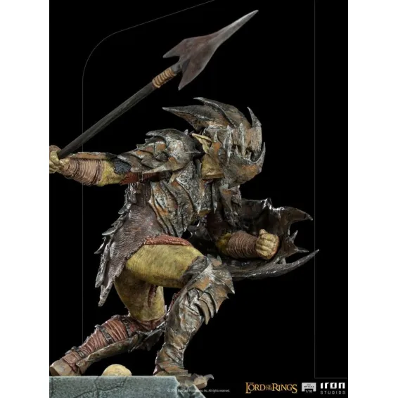 The Lord of the Rings - BDS Art Scale 1/10 Armored Orc Iron Studios figure 12