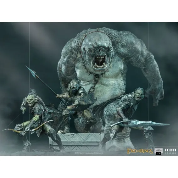 Figura Iron Studios El Señor de los Anillos - BDS Art Scale 1/10 Armored Orc 20