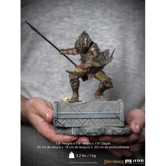 The Lord of the Rings - BDS Art Scale 1/10 Armored Orc Iron Studios figure 21