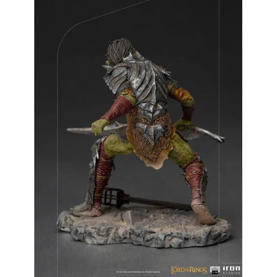 Figurine Iron Studios Le Seigneur des Anneaux - BDS Art Scale 1/10 Swordsman Orc 5