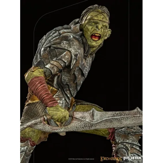 The Lord of the Rings - BDS Art Scale 1/10 Swordsman Orc Iron Studios figure 8