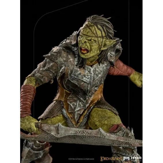 The Lord of the Rings - BDS Art Scale 1/10 Swordsman Orc Iron Studios figure 10