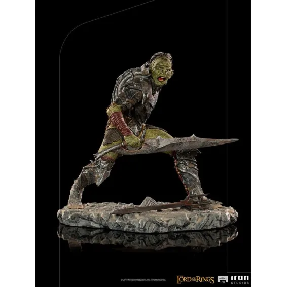 Figurine Iron Studios Le Seigneur des Anneaux - BDS Art Scale 1/10 Swordsman Orc 12