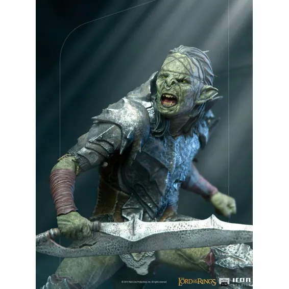 The Lord of the Rings - BDS Art Scale 1/10 Swordsman Orc Iron Studios figure 14