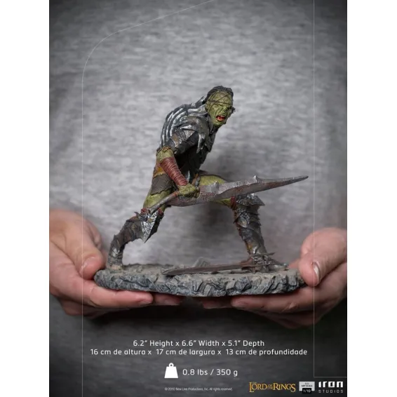 The Lord of the Rings - BDS Art Scale 1/10 Swordsman Orc Iron Studios figure 18