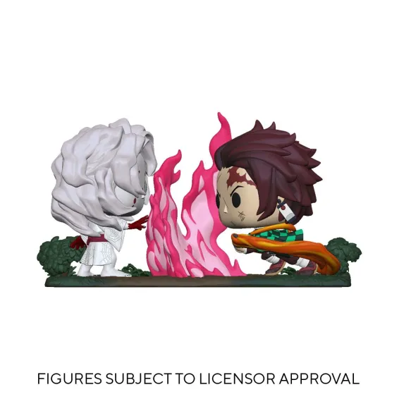 Kimetsu No Yaiba: Demon Slayer - Figurine Tanjiro vs. Rui POP! Moment Funko - 1