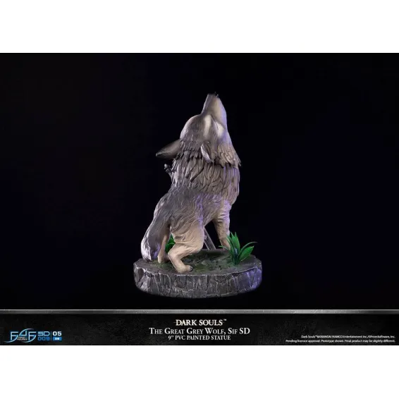 Figurine First 4 Figures Dark Souls - SD The Great Grey Wolf Sif Regular Edition 15