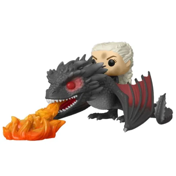 Figura Game of Thrones - Daenerys on Fiery Drogon POP! Rides