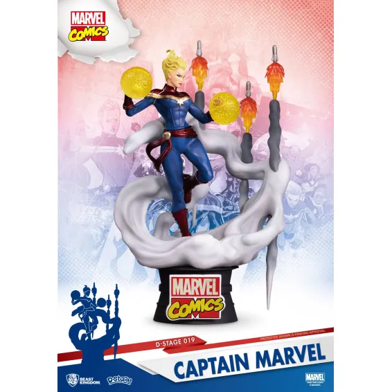 Marvel Comics - D-Stage Captain Marvel figure