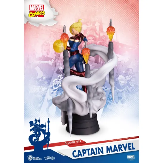Marvel Comics - D-Stage Captain Marvel figure 2