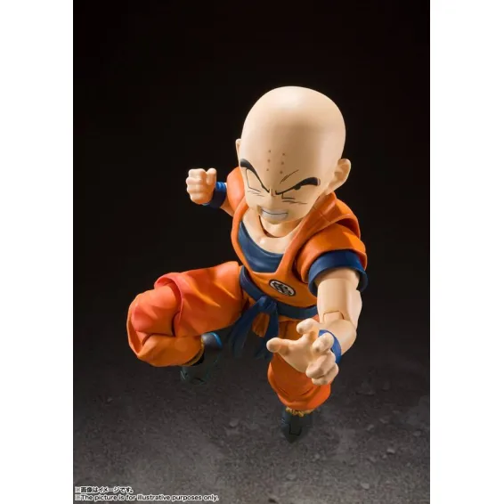 Dragon Ball Super - S.H. Figuarts Krillin Earth's Strongest Man Tamashii Nations figure 5