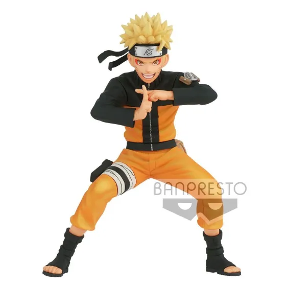 Figura Banpresto Naruto Shippuden - Vibration Stars Uzumaki Naruto II Version B