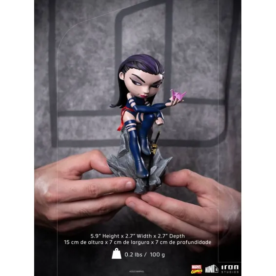Figurine Iron Studios Marvel Comics - Mini Co. Psylocke (X-Men) 7