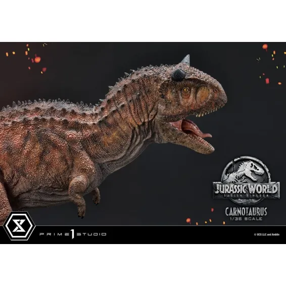 Jurassic World: Fallen Kingdom - Prime Collectibles 1/38 - Figura Carnotaurus Prime 1 - 12