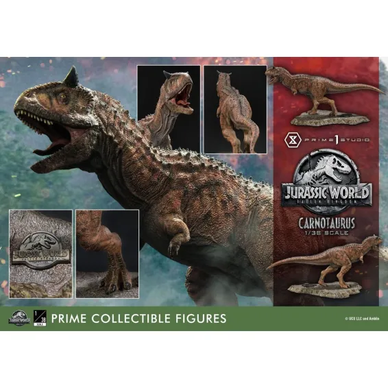 Figurine Prime 1 Jurassic World: Fallen Kingdom - Prime Collectibles 1/38 Carnotaurus 26