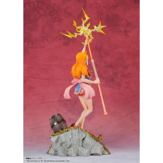 One Piece - Figuarts Zero - Figura Nami Eiichiro Oda Illustration Daikaizoku Hyakkei SHOWROOM Tamashii Nations - 2