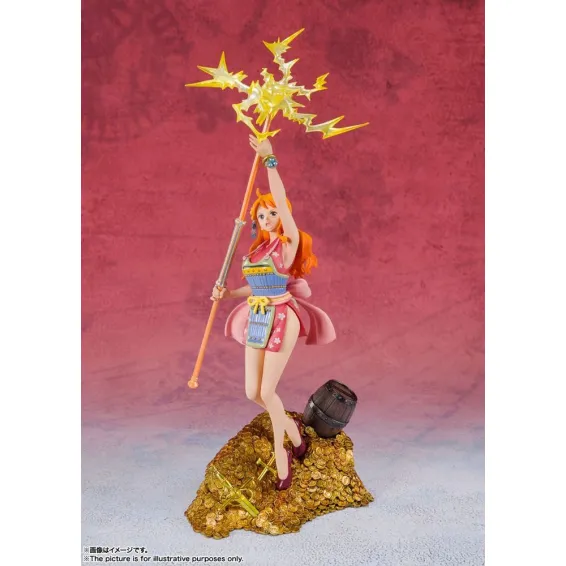 One Piece - Figuarts Zero - Figura Nami Eiichiro Oda Illustration Daikaizoku Hyakkei SHOWROOM Tamashii Nations - 1