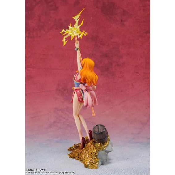 Figura Tamashii Nations One Piece - Figuarts Zero Nami Eiichiro Oda Illustration Daikaizoku Hyakkei 4