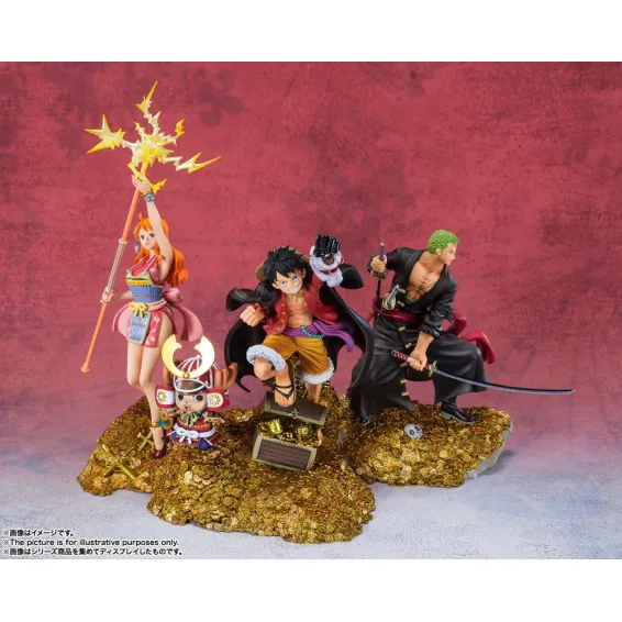 One Piece - Figuarts Zero - Figura Nami Eiichiro Oda Illustration Daikaizoku Hyakkei SHOWROOM Tamashii Nations - 5