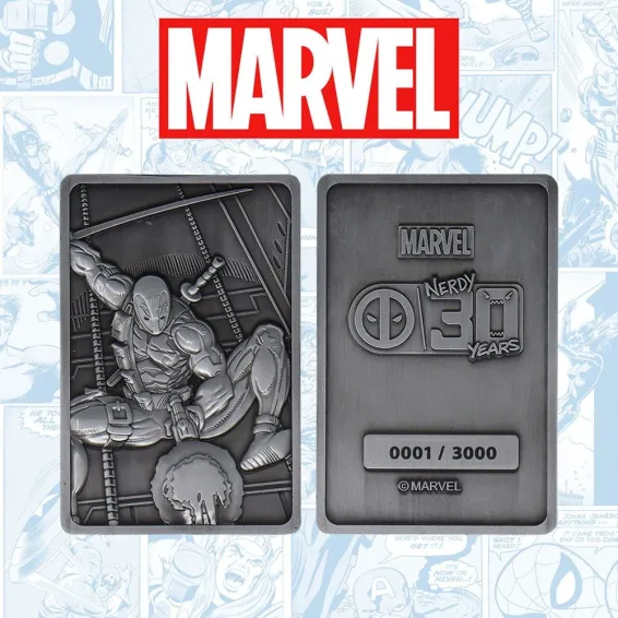Marvel - Lingot Deadpool Anniversary Limited Edition 5