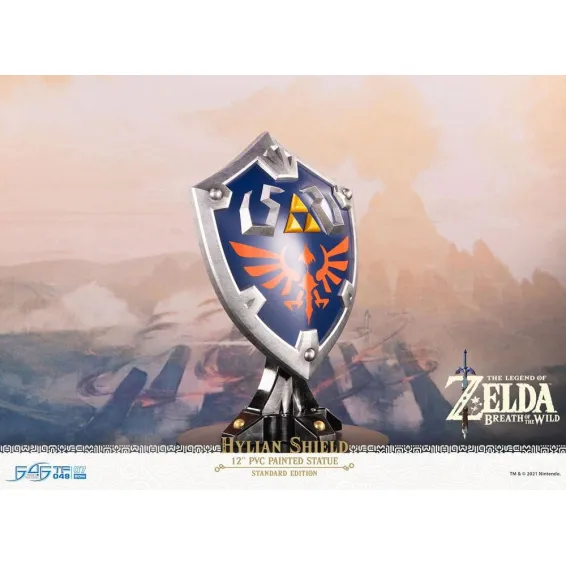 The Legend of Zelda Breath of the Wild - Hylian Shield Standard Edition First 4 Figures statue 2