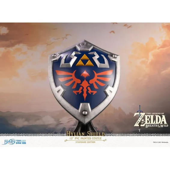 The Legend of Zelda Breath of the Wild - Hylian Shield Standard Edition First 4 Figures statue 6