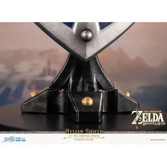 The Legend of Zelda Breath of the Wild - Hylian Shield Standard Edition First 4 Figures statue 7