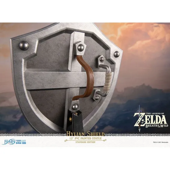 The Legend of Zelda Breath of the Wild - Hylian Shield Standard Edition First 4 Figures statue 10