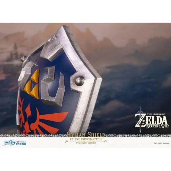 The Legend of Zelda Breath of the Wild - Hylian Shield Standard Edition First 4 Figures statue 12