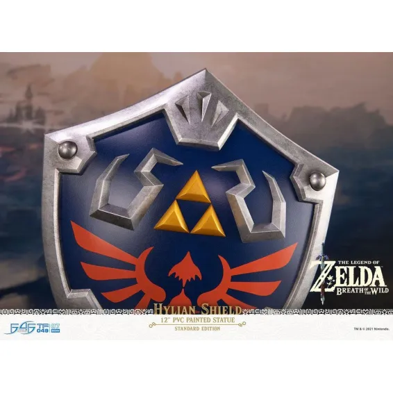 The Legend of Zelda Breath of the Wild - Hylian Shield Standard Edition First 4 Figures statue 14