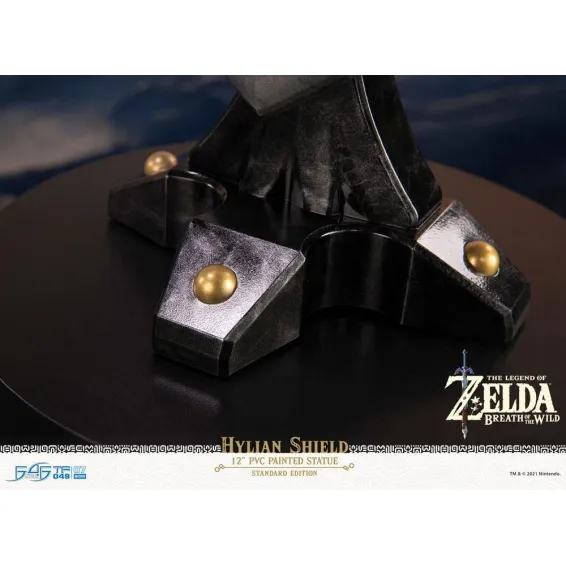 The Legend of Zelda Breath of the Wild - Hylian Shield Standard Edition First 4 Figures statue 15