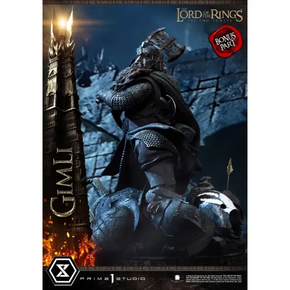 Le Seigneur des anneaux - Premium Masterline Series 1/4 - Figurine Gimli Bonus Version Prime 1 - 3