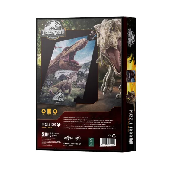 Jurassic Park - Puzzle 1 000 pièces T-Rex 3