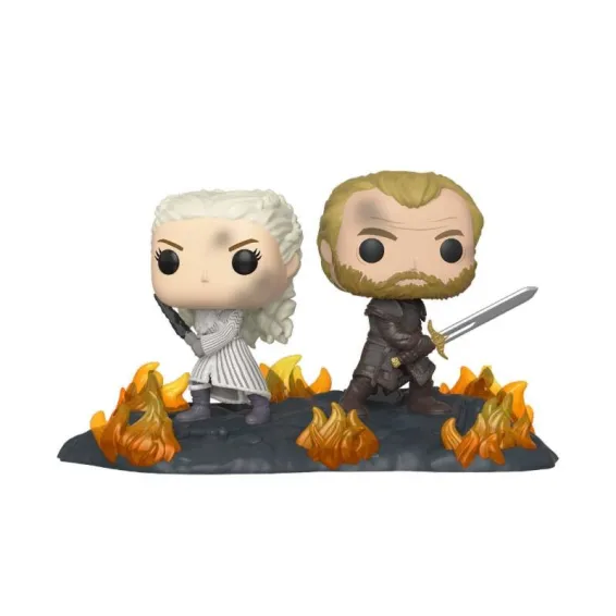 Figurine Game of Thrones - Movie Moment Daenerys & Jorah POP!
