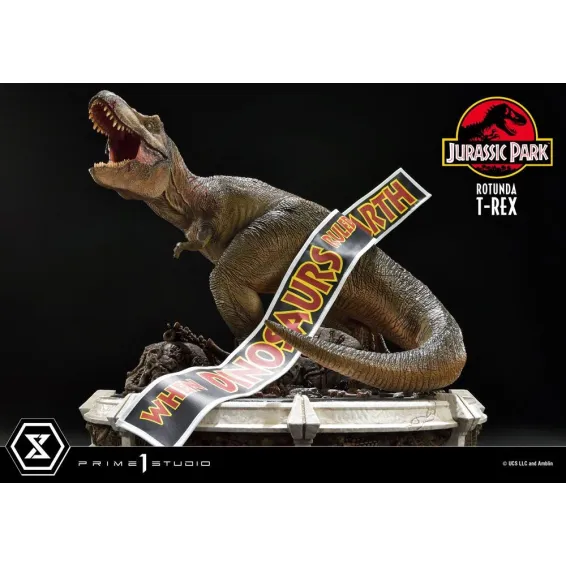Figurine Prime 1 Jurassic Park - 1/6 Rotunda T-Rex 17